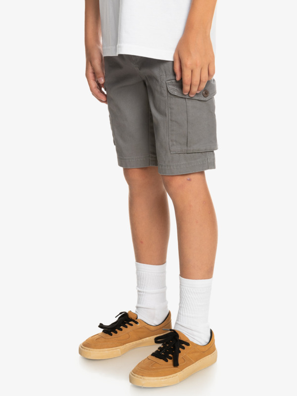 Crucial Battle - Cargo Shorts for Boys 8-16  EQBWS03363