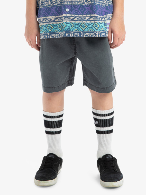 Taxer Global Heat - Elastic Waist Walkshorts for Boys 8 - 16  EQBWS03374