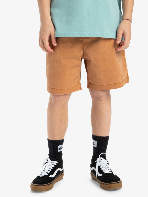 Taxer Youth 15" - Elastic Waist Walkshorts for Boys 8 - 16  EQBWS03378