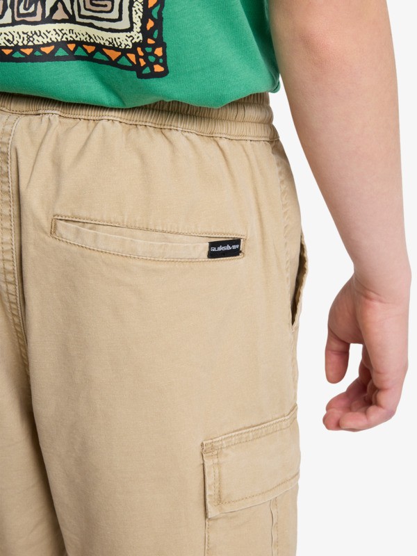 Taxer - Elasticated Cargo Shorts for Boys 8-16  EQBWS03384