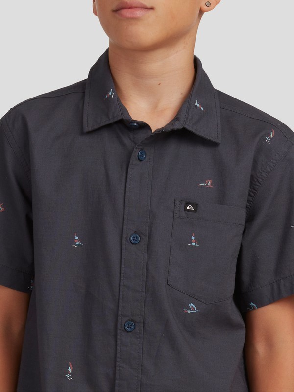 Yacht Rock - Short Sleeve Shirt for Boys 8-16 EQBWT03311