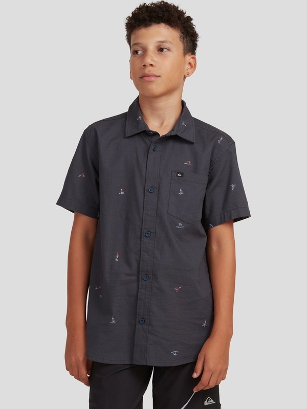 Yacht Rock - Short Sleeve Shirt for Boys 8-16 EQBWT03311