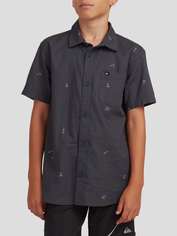 Yacht Rock - Short Sleeve Shirt for Boys 8-16 EQBWT03311