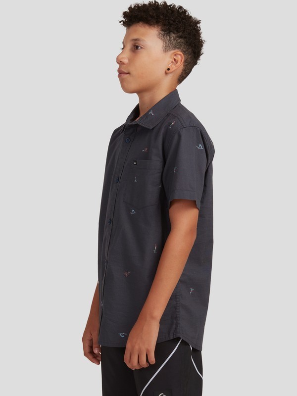 Yacht Rock - Short Sleeve Shirt for Boys 8-16 EQBWT03311