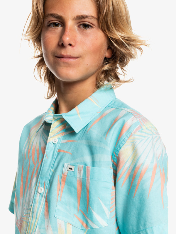 Pop Tropic - Short Sleeve Shirt for Boys 8-16  EQBWT03342