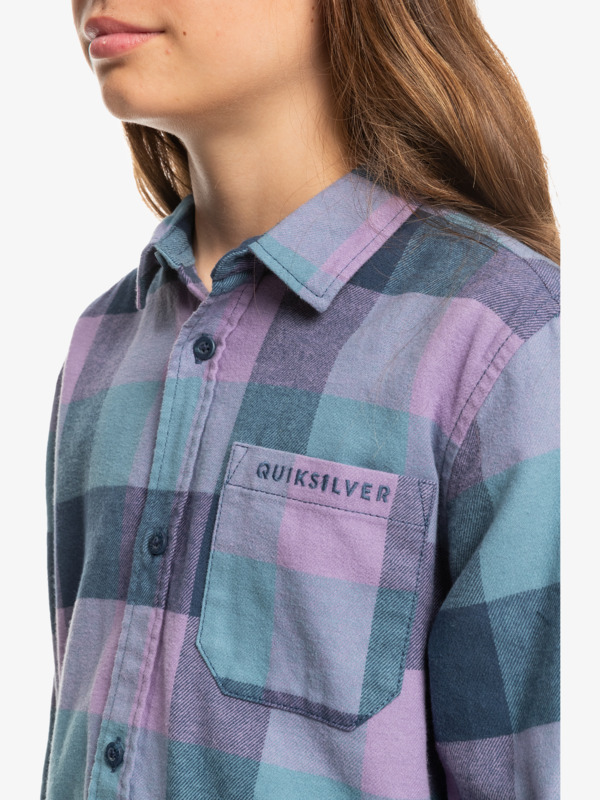Motherfly - Long Sleeve Flannel Shirt for Boys  EQBWT03356