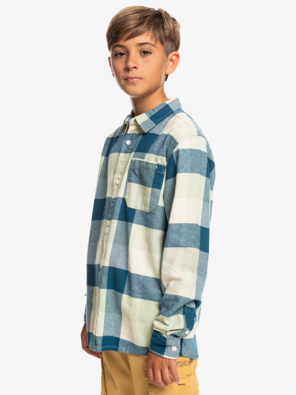 Motherfly - Long Sleeve Flannel Shirt for Boys  EQBWT03356
