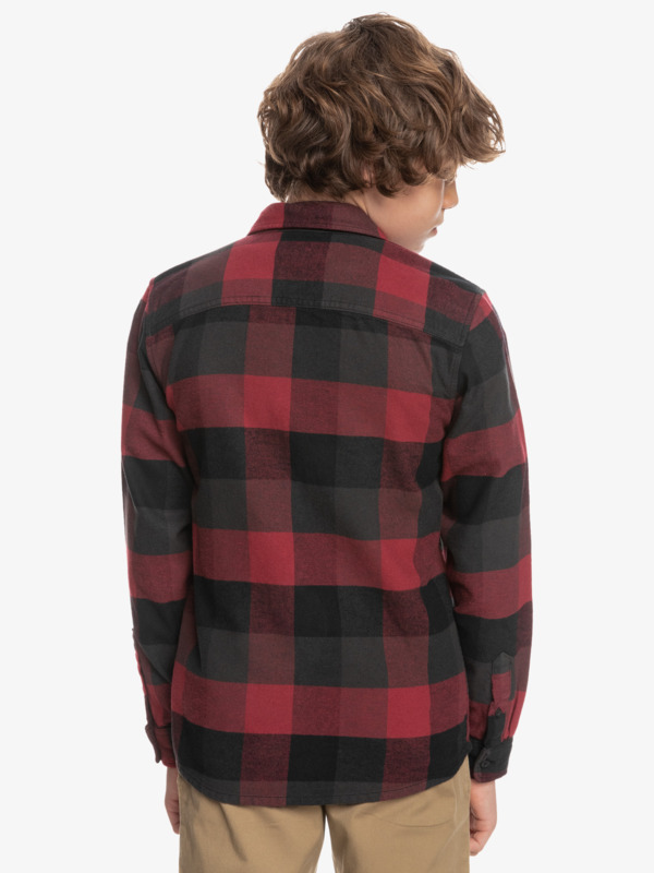 Motherfly - Long Sleeve Flannel Shirt for Boys  EQBWT03356