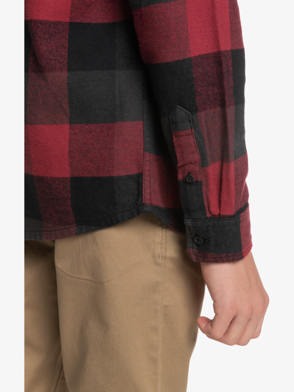 Motherfly - Long Sleeve Flannel Shirt for Boys  EQBWT03356