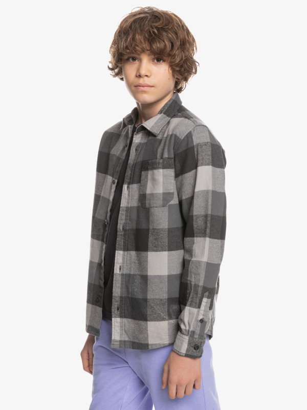 Motherfly - Long Sleeve Flannel Shirt for Boys EQBWT03356