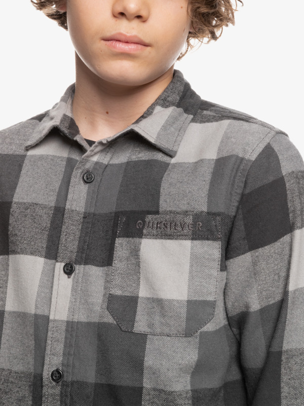 Motherfly - Long Sleeve Flannel Shirt for Boys EQBWT03356