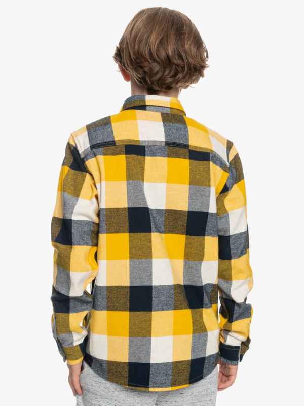 Motherfly - Long Sleeve Flannel Shirt for Boys  EQBWT03356