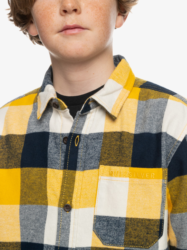 Motherfly - Long Sleeve Flannel Shirt for Boys  EQBWT03356