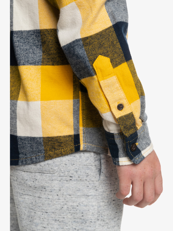 Motherfly - Long Sleeve Flannel Shirt for Boys  EQBWT03356