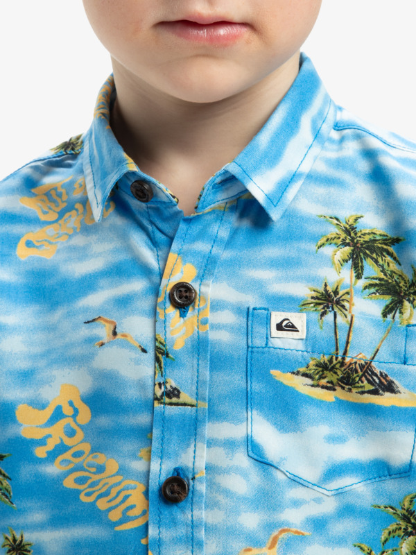 Safe Paradise - Short Sleeves Shirt for Boys 8 - 16  EQBWT03401