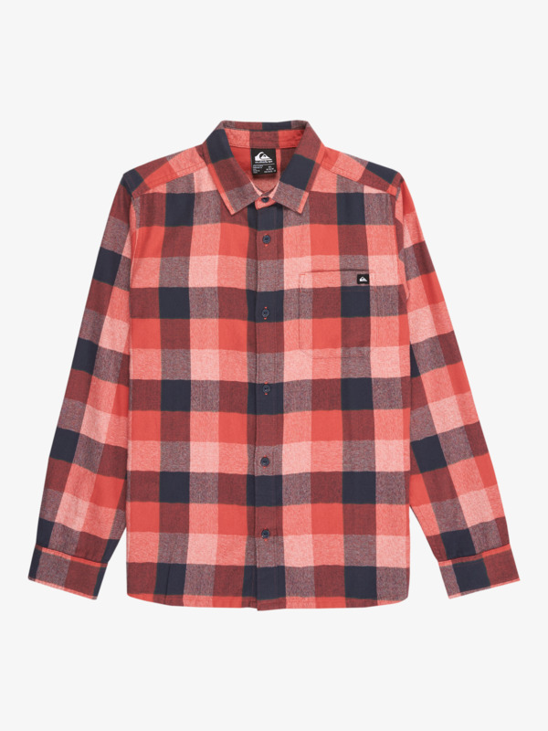 Motherfly Plaid - Long Sleeve Shirt for Boys 8-16  EQBWT03405
