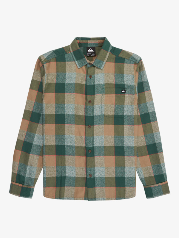 Motherfly Plaid - Long Sleeve Shirt for Boys 8-16  EQBWT03405