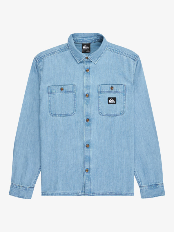 Bozeman Denim - Long Sleeve Denim Shirt for Boys 8-16  EQBWT03406