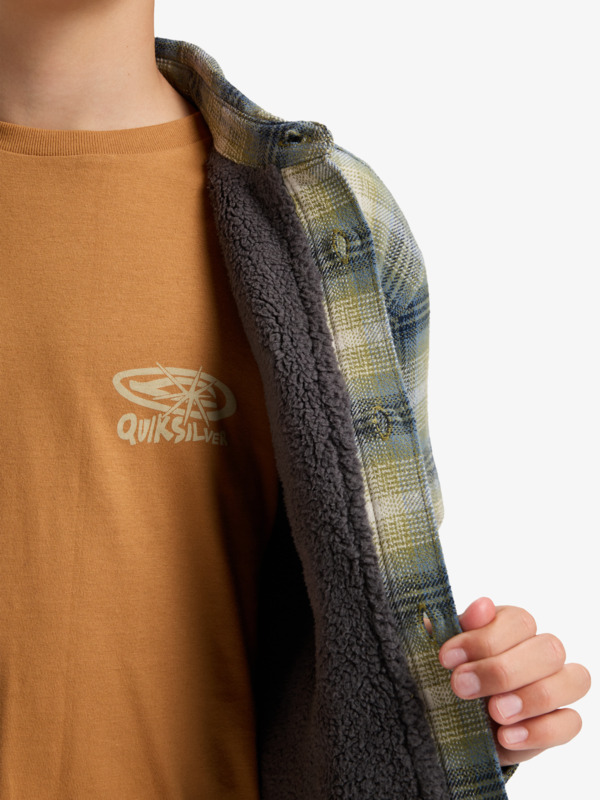 Venture Sherpa - Long Sleeve Overshirt for Boys 8-16  EQBWT03410