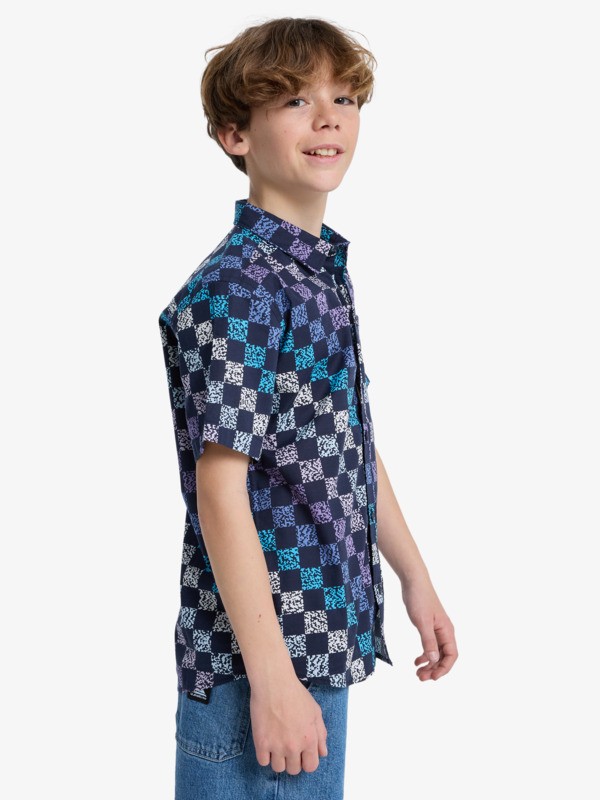 Apero Classic - Short Sleeve Shirt for Boys 8-16  EQBWT03412