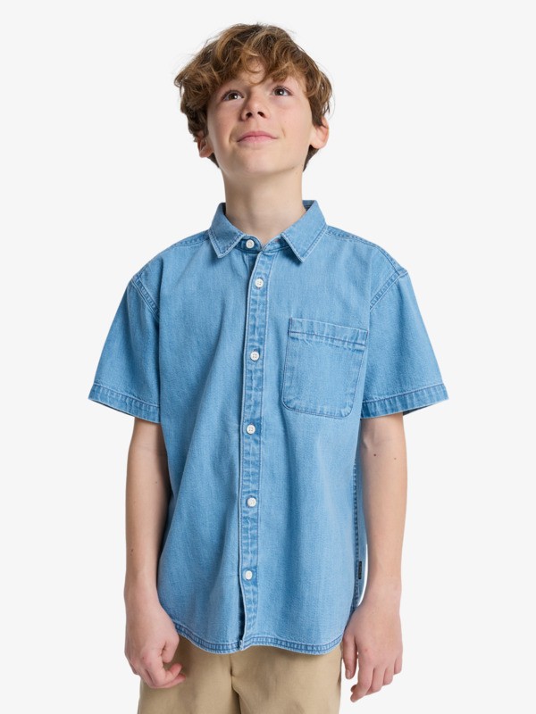 Carrigan - Short Sleeve Shirt for Boys 8-16  EQBWT03415