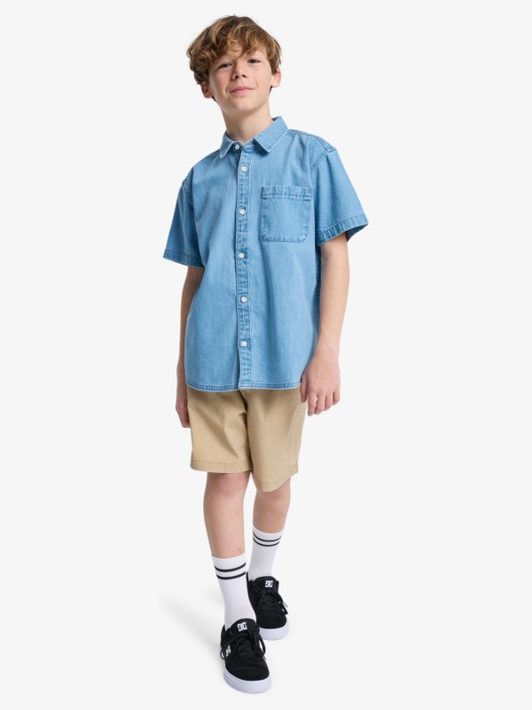 Carrigan - Short Sleeve Shirt for Boys 8-16  EQBWT03415