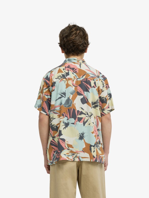 Safe Paradise - Short Sleeve Shirt for Boys 8-16  EQBWT03417