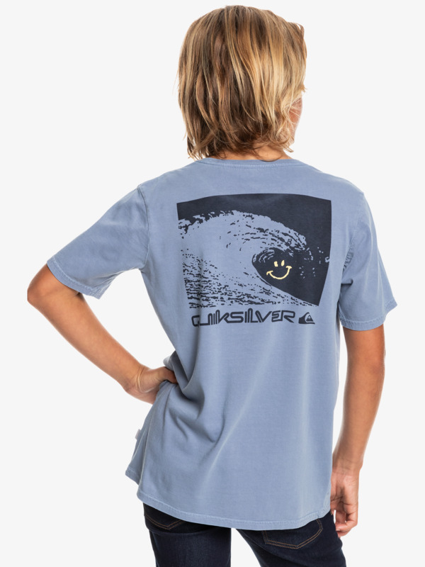 Smiley Waves - Short Sleeve T-Shirt for Boys 8-16 EQBZT04441