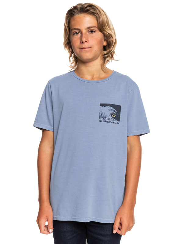 Smiley Waves - Short Sleeve T-Shirt for Boys 8-16 EQBZT04441
