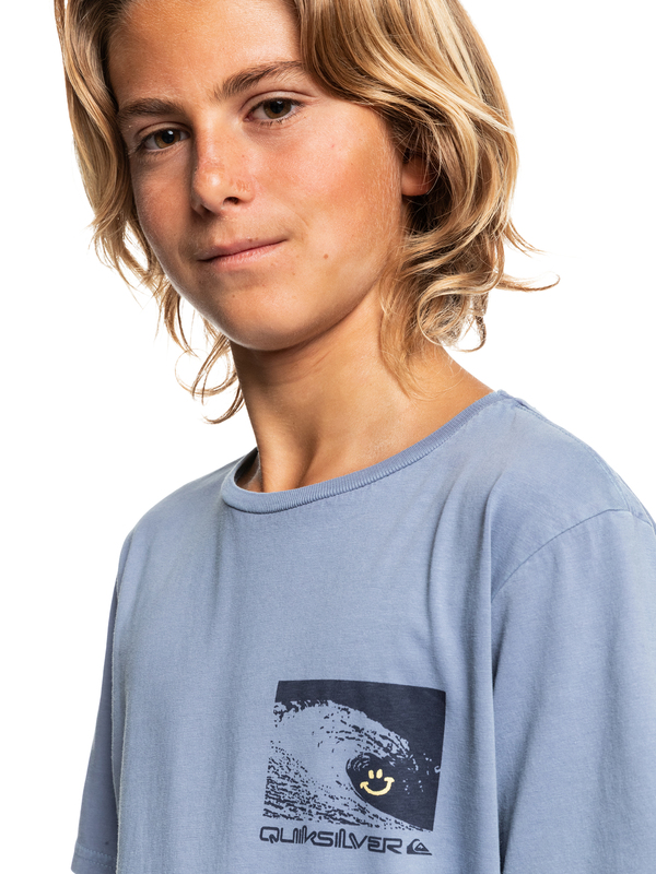 Smiley Waves - Short Sleeve T-Shirt for Boys 8-16 EQBZT04441