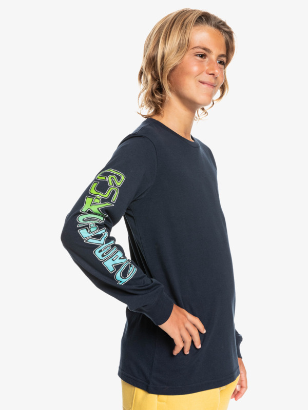Stacked - Long Sleeve T-Shirt for Boys 8-16  EQBZT04443