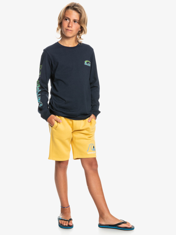 Stacked - Long Sleeve T-Shirt for Boys 8-16  EQBZT04443