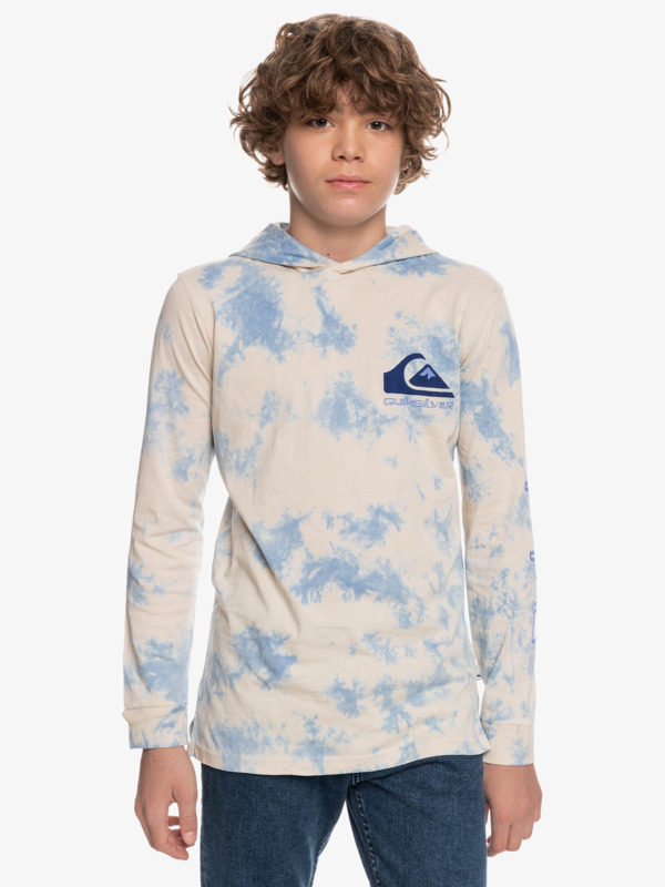 Omni Logo - Long Sleeve Hooded T-Shirt for Boys EQBZT04527