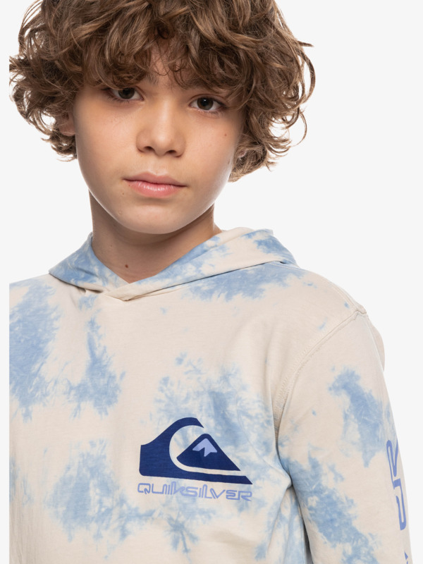 Omni Logo - Long Sleeve Hooded T-Shirt for Boys EQBZT04527