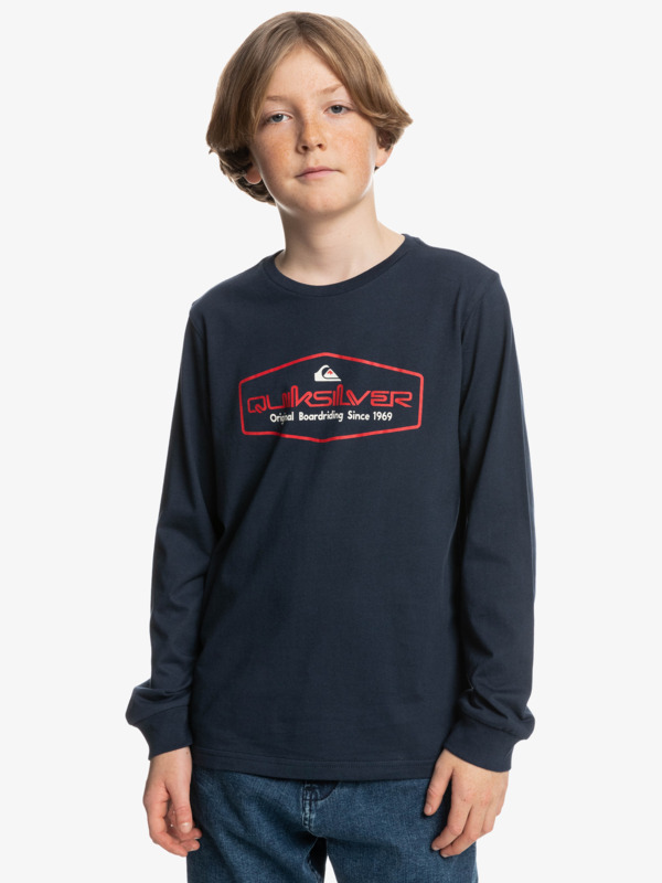 Omni Lockup - Long Sleeve T-Shirt for Boys  EQBZT04543