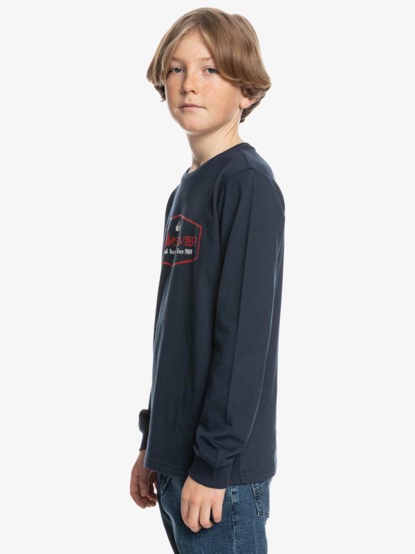 Omni Lockup - Long Sleeve T-Shirt for Boys  EQBZT04543