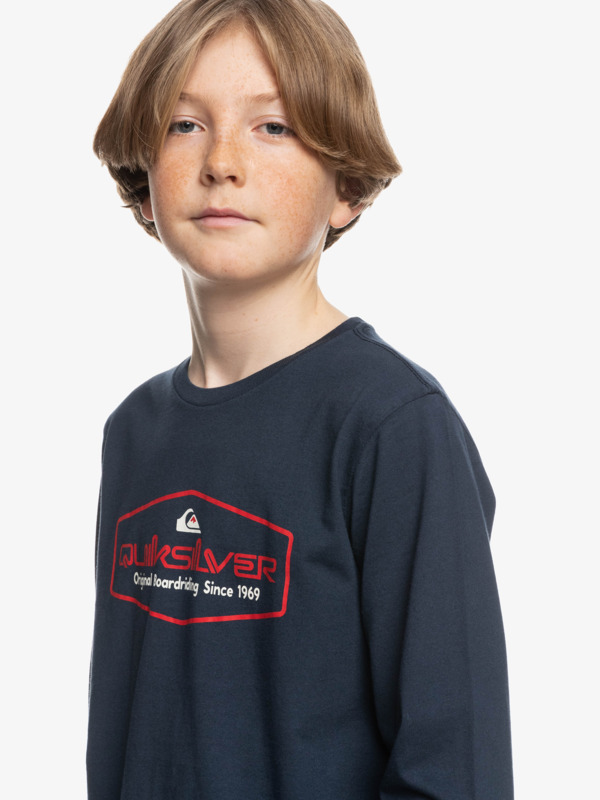 Omni Lockup - Long Sleeve T-Shirt for Boys  EQBZT04543