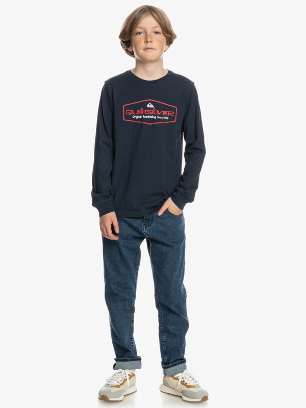 Omni Lockup - Long Sleeve T-Shirt for Boys  EQBZT04543