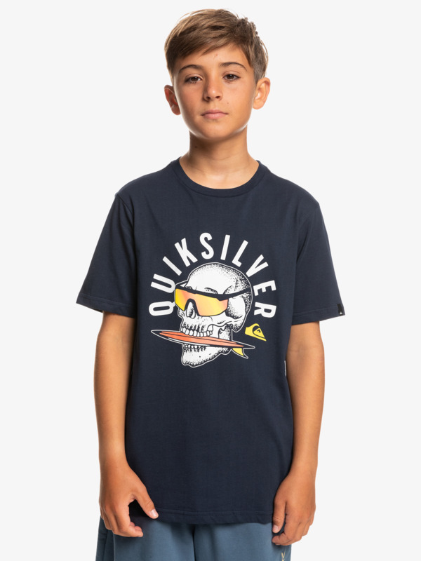 QS Rockin Skull - T-Shirt for Boys 8-16  EQBZT04592