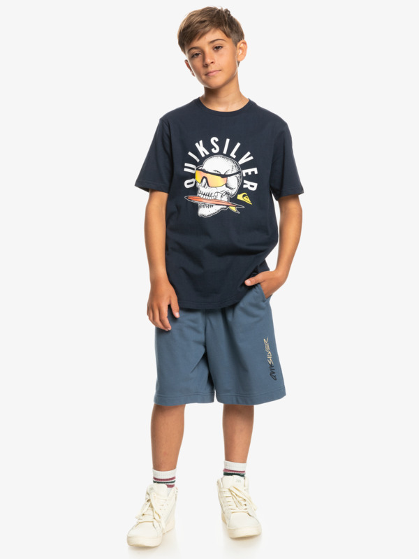 QS Rockin Skull - T-Shirt for Boys 8-16  EQBZT04592