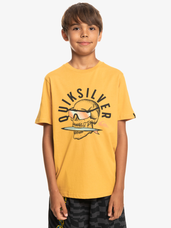 QS Rockin Skull - T-Shirt for Boys 8-16  EQBZT04592