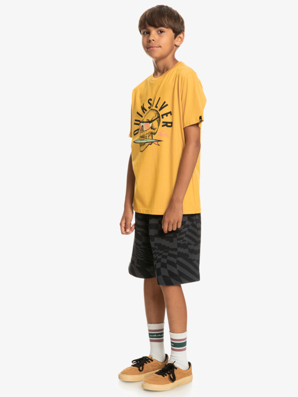 QS Rockin Skull - T-Shirt for Boys 8-16  EQBZT04592