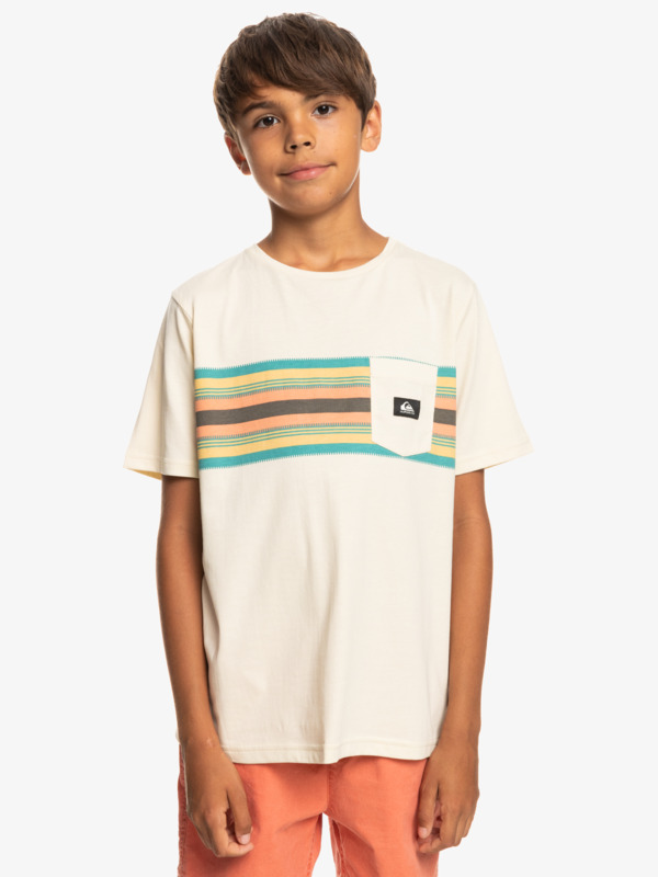 Surfadelica Stripe - Pocket T-Shirt for Boys 8-16  EQBZT04608
