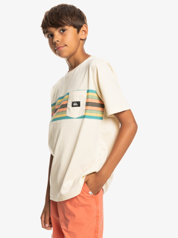 Surfadelica Stripe - Pocket T-Shirt for Boys 8-16  EQBZT04608