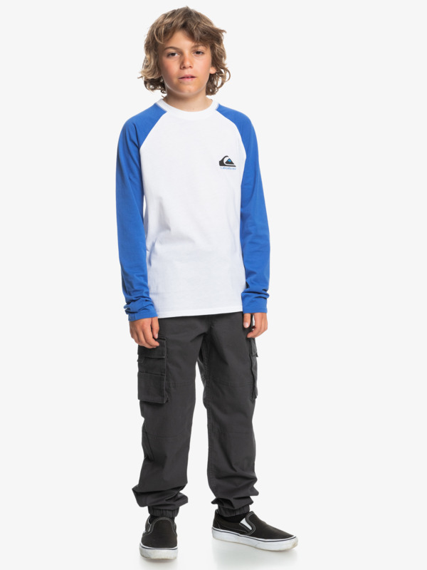 Comp Logo - Long Sleeves T-shirt for Boys 8 - 16  EQBZT04738