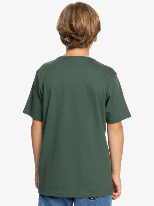 QS Gradient Mountains - Short Sleeves T-shirt for Boys 8 - 16  EQBZT04795