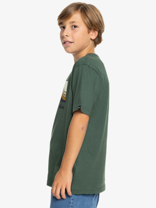 QS Gradient Mountains - Short Sleeves T-shirt for Boys 8 - 16  EQBZT04795