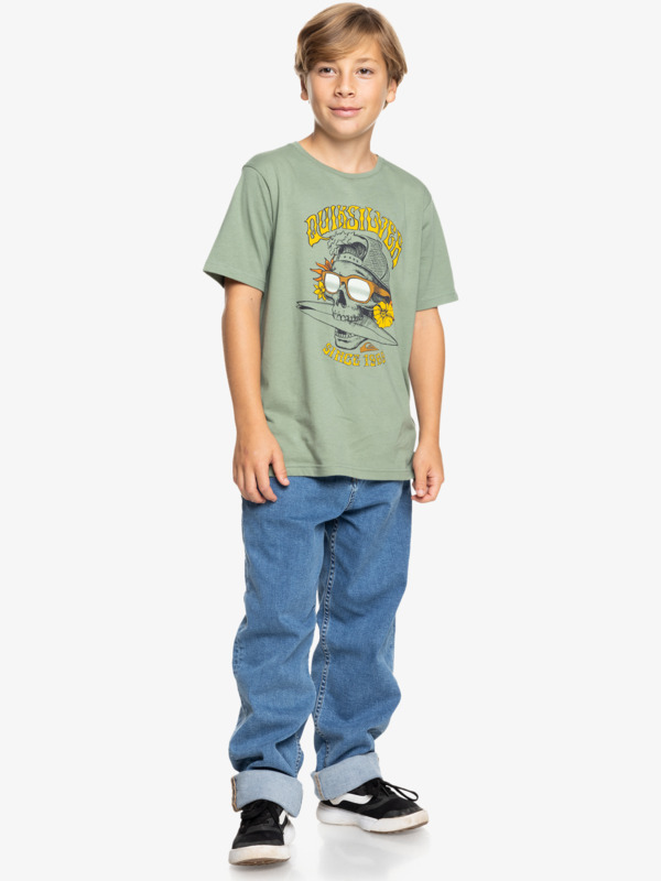 QS Skull 69 - Short Sleeves T-shirt for Boys 8 - 16  EQBZT04796