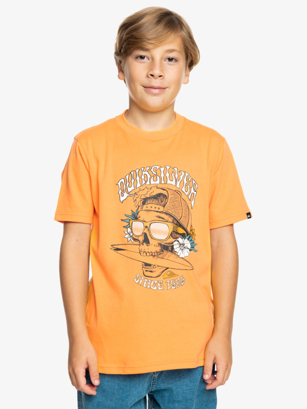 QS Skull 69 - Short Sleeves T-shirt for Boys 8 - 16  EQBZT04796