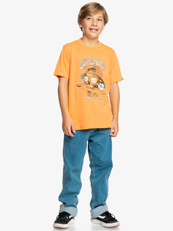 QS Skull 69 - Short Sleeves T-shirt for Boys 8 - 16  EQBZT04796